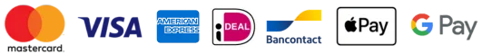 Secure payment methods including Visa, Mastercard, PayPal and Crypto